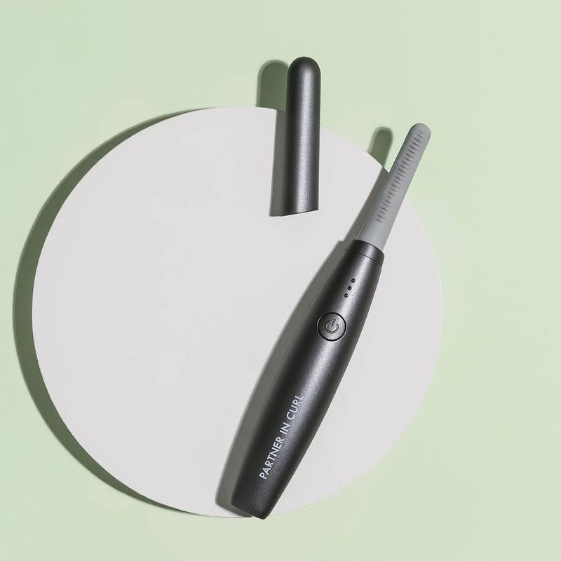 Chella Deluxe Heated Eyelash Curler - Long Lasting Lift & Curl - Quick Heating Gentle on Lashes - Compact Travel Friendly Rechargeable Design - Vegan Cruelty Free